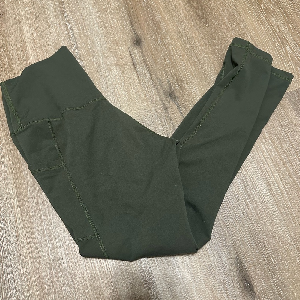 Colorfulkoala Women's High Waisted Yoga Pants 7/8 Length Leggings Pockets Medium - Picture 5 of 11